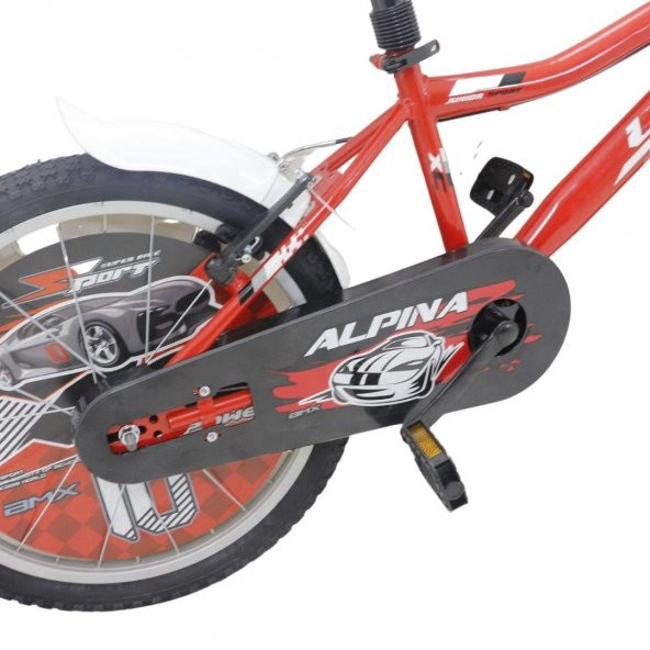 Ümit Alpina 16 Jant V Bmx Erkek Çocuk Bisikleti Kırmızı - 5