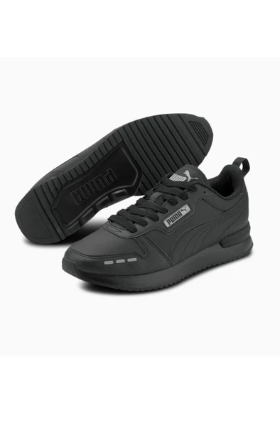 Puma R78 SL 374127 01 Unisex Sneaker Ayakkabı Siyah 36-40
