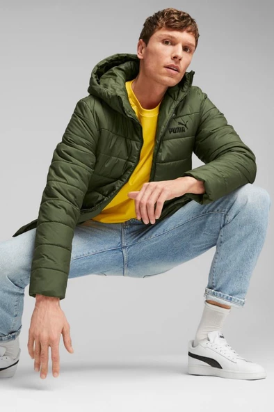 Puma 848938 31 ESS Padded Jacket Erkek Mont Haki S-XXL - 3