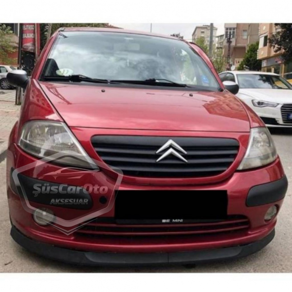 Citroen C3 Uyumlu Üniversal Astra H lip Esnek Ön Lip 2 Parça Tampon Altı Dil Karlık Ön Ek - 2