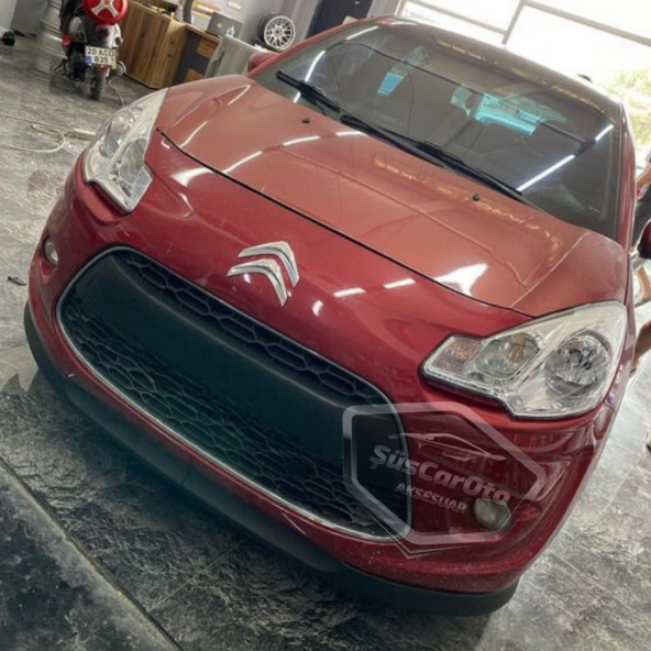 Citroen C3 Uyumlu Üniversal Astra H lip Esnek Ön Lip 2 Parça Tampon Altı Dil Karlık Ön Ek - 3