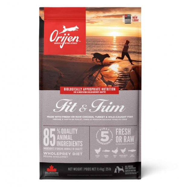Orijen Fit & Trim Yetişkin Köpek Maması 11,4 Kg