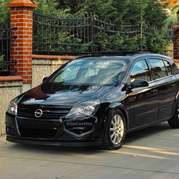Opel Astra H 2004-2014 Uyumlu Üniversal Astra H lip Esnek Ön Lip 2 Parça Tampon Altı Dil Karlık Ön Ek - 3