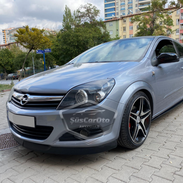Opel Astra H 2004-2014 Uyumlu Üniversal Astra H lip Esnek Ön Lip 2 Parça Tampon Altı Dil Karlık Ön Ek - 6