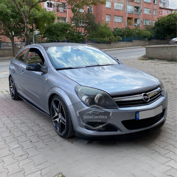 Opel Astra H 2004-2014 Uyumlu Üniversal Astra H lip Esnek Ön Lip 2 Parça Tampon Altı Dil Karlık Ön Ek - 7