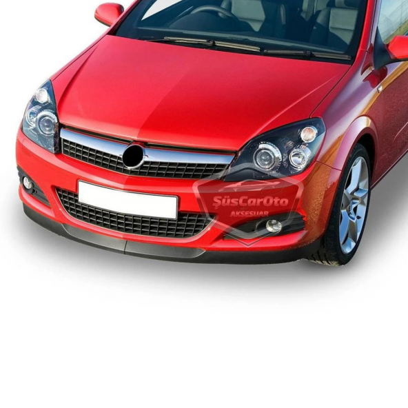 Opel Astra H 2004-2014 Uyumlu Üniversal Astra H lip Esnek Ön Lip 2 Parça Tampon Altı Dil Karlık Ön Ek - 8