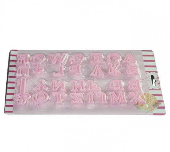 ALFABE PLASTİK RENKLİ PK HARF
