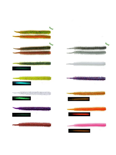 FUJIN YUMMY SANDWORM 7CM LRF Silikon Yem