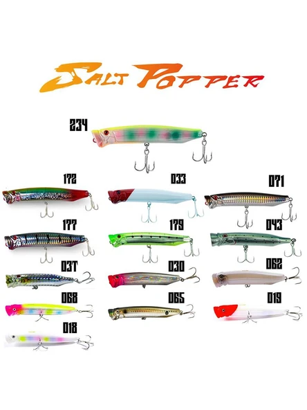 Fujin Salt Popper Su Üstü Maket Balık SP120SW - Resim 2