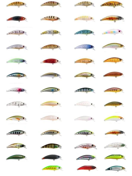 Hanfish Zıpır KG 50mm 4,5gr LRF Maket Balık