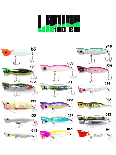 FUJIN La-Nina Maket Balık Su Üstü Popper - 2