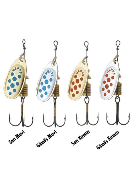 Mepps Comet Decoree Kaşık No:2 Alabalık Kaşığı - Resim 2