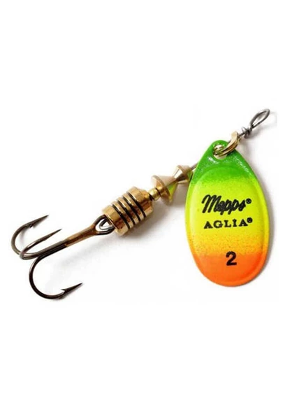 Mepps Aglia Fluo Tiger Sarı UV No2 4.6gr