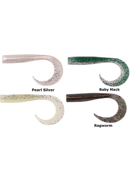 Savage Gear SG LB Sandeel Curltail 10cm 5pcs Silikon Yem - Resim 2