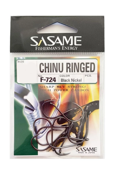 Sasame Chinu Ringed F-724 Serisi Olta İğnesi