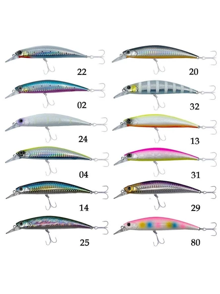 Kendo BT Minnow 110 S 21.4gr Suni Yem - Resim 2