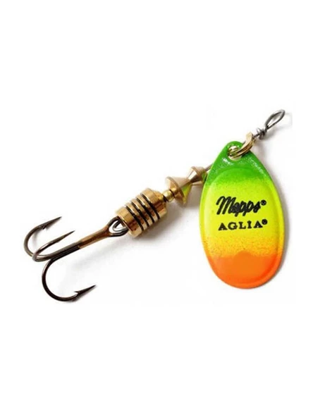 Mepps Aglia Fluo Tiger Sarı UV No3 7gr
