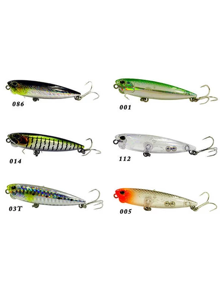 Fujin Hydra 65mm 5.5g LRF Su Üstü Maket Balık - Resim 2