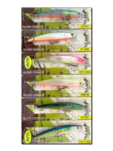 Strike Pro JL-092 F Arc Minnow 105 Serisi Maket Balık - Resim 2