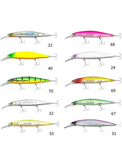Kendo D Killer's Minnow Hamai 105F 13.2gr Suni Yem - Resim 2