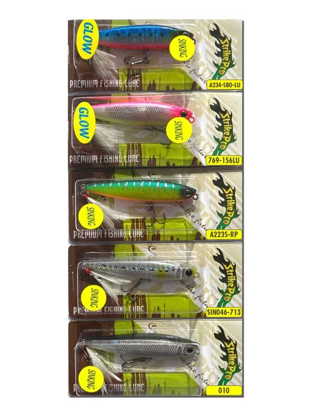 Strike Pro JS-372 Serisi 7cm Maket Balık - Resim 2