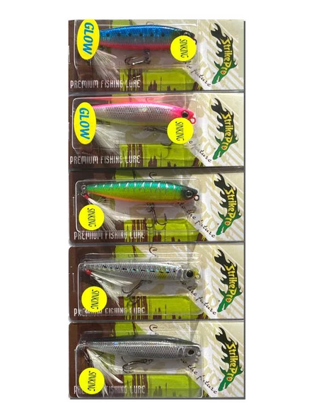 Strike Pro JS-372 Serisi 7cm Maket Balık ürün görseli