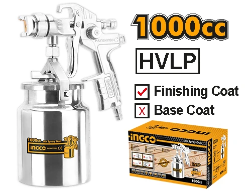 İngco Endüstriyel Havalı Boya Tabancası 1000cc Ing-asg2101