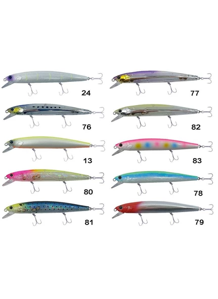 Kendo D:Killer's Minnow Haizoku 115F 15.8gr Maket Balık - Resim 2