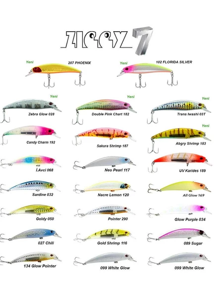 Fujin Ziggy7 70mm 9.6gr Sinking LRF Maket Balık - Resim 2