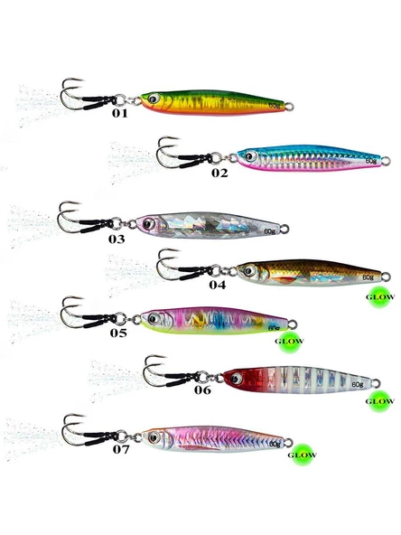 Ryuji Sniper 60gr Jig Yem - Resim 2