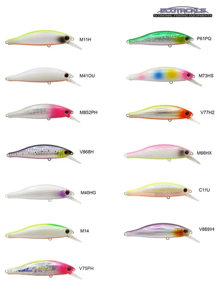 Ecotackle Narrow Athlete 80S 8cm 12gr Maket Balık - Resim 2