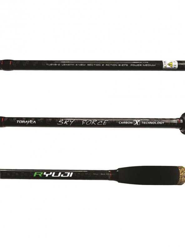 Ryuji Sky Force 2.48m 8-27gr 2P Spin Olta Kamışı - 2