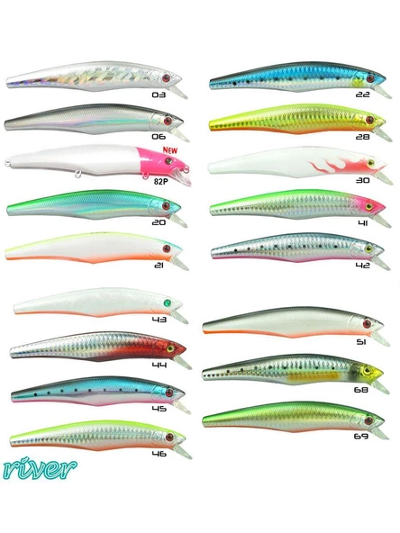 River Let's Go 125F 12.5cm 21gr 0.3-1mt Maket Balık - Resim 2