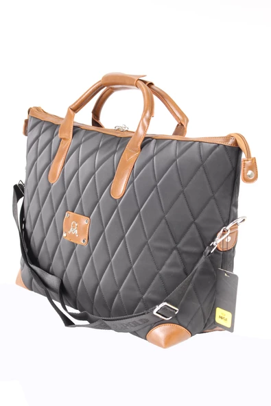 M 632 Mega Bag El, Omuz Çantası, Seyahat Çantası, Kapitone Kumaş - 7