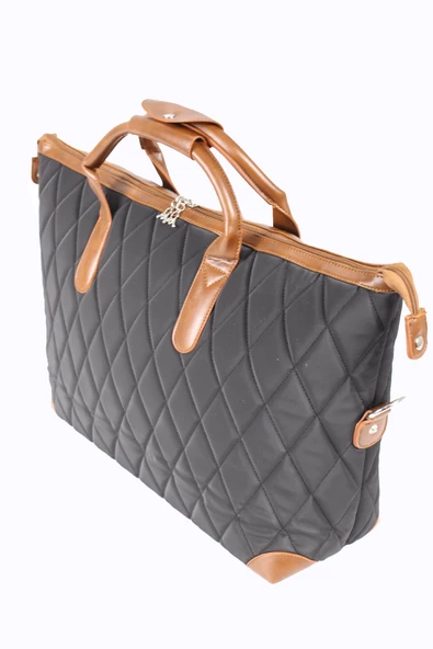 M 632 Mega Bag El, Omuz Çantası, Seyahat Çantası, Kapitone Kumaş - 10