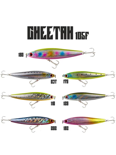 Fujin Cheetah 105F 19gr 10.5cm Maket Balık - Resim 2