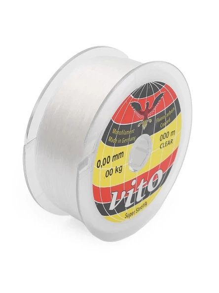 Vito Fluorocarbon Coated 160m Misina Beyaz