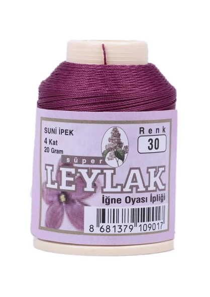 Leylak Suni İpek Oya İpi 20 gr 030