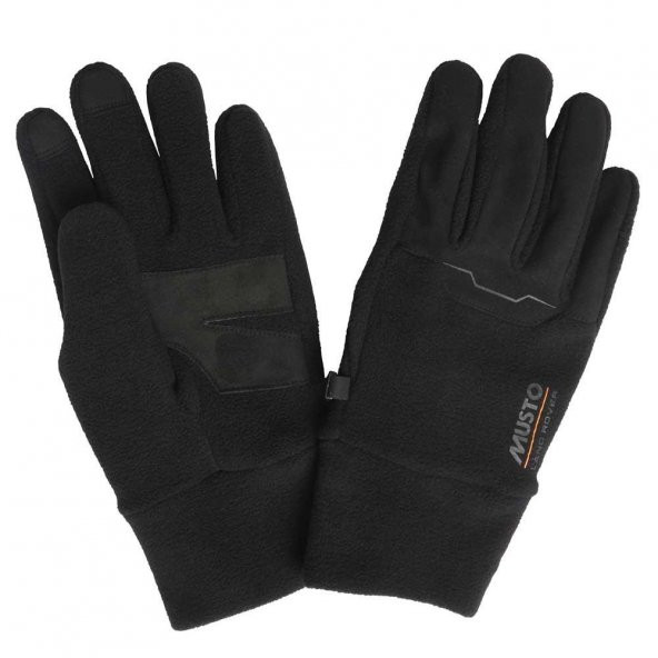 Musto Land Rover Polartec Gloves True Black Siyah Yelken Eldiveni