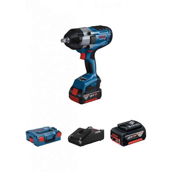 Bosch Professional GDS 18V-1000 5.0Ah Çift Akülü Somun Sıkma