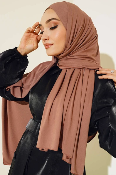 Düz Penye Şal Tarçın ürün görseli 1