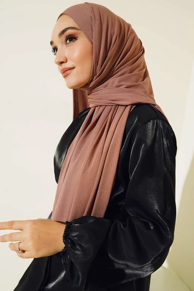 Düz Penye Şal Tarçın - Resim 3