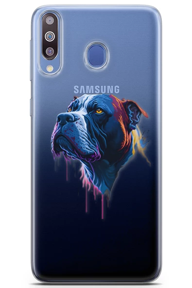 Samsung Galaxy M30 Kılıf Seri Others 28 Asil Şeffaf İz Bırakmayan Kılıf