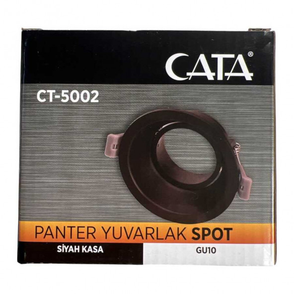 Ct-5002 Cata Panter Yuvarlak Spot (Siyah Kasa) - 2