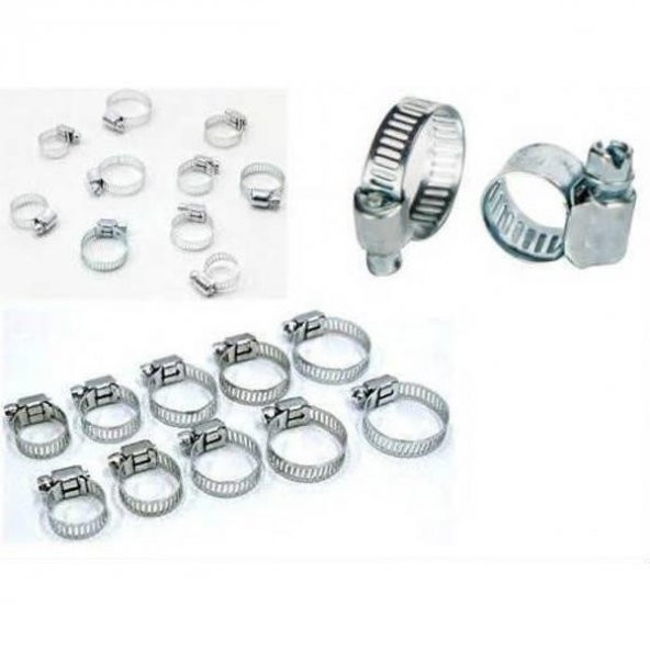 Realözs ÖZS8658 Hortum Kelepçe Seti Ayarlı 2xGüçlü 10 Parça - 3