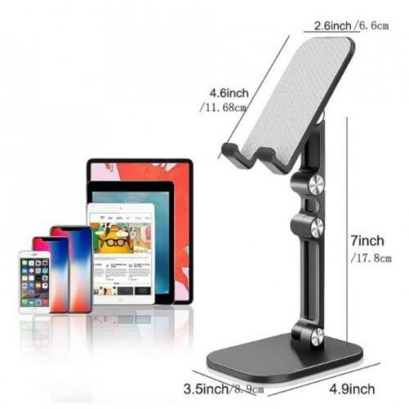 3B Trend Kademeli Katlanabilir Masaüstü Telefon Tablet Standı - 3