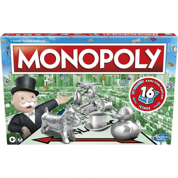 Hasbro Monopoly Klasik Classic Emlak Ticaret Oyunu