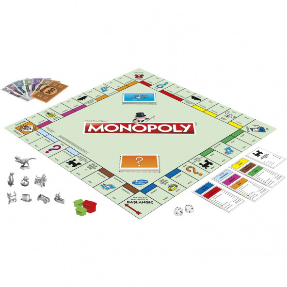 Hasbro Monopoly Klasik Classic Emlak Ticaret Oyunu - 3