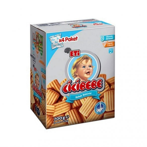 Eti Cicibebe Bebek Bisküvisi 700 gr