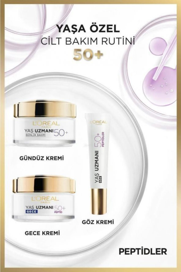 L'oréal Paris Yaş Uzmanı 50+ Kırışıklık Karşıtı Yenileyici Gece Kremi 50Ml - 6